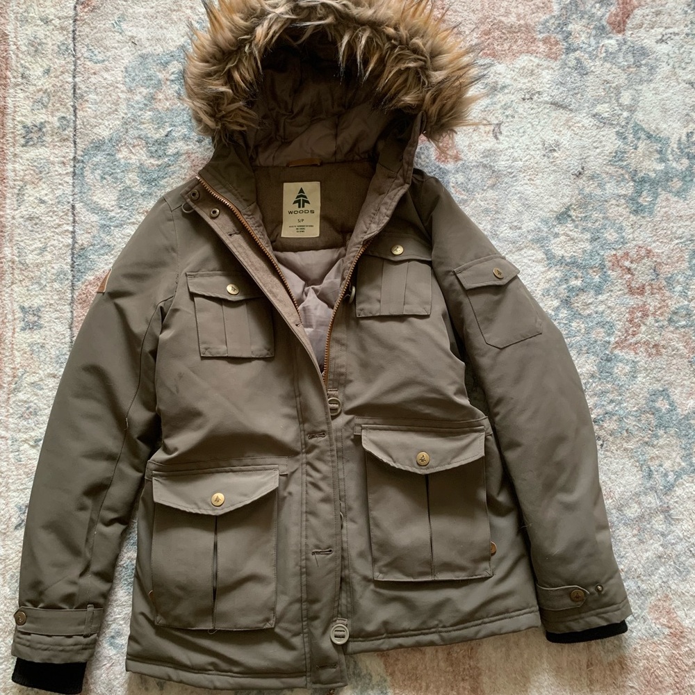 size small winter jacket